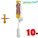 Seyyar Lamba 10 Metre | CableNest™ Profesyonel Seri Tij Duylu